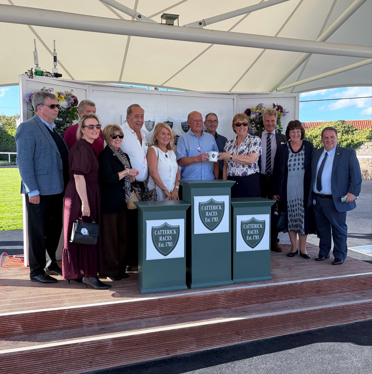 CatterickRaces's tweet photo. It’s a treble for @EasterbyTim and @dallan555 as VINCE LE PRINCE wins the fifth race for owners @TDE_Syndicates - congratulations to all connections! https://t.co/0Uyfhd5UhH