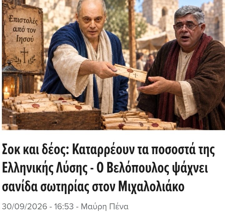 Despina54851711's tweet photo. Οι εποχές που ο Βελόπουλος και το στενό του περιβάλλον εξαπέλυαν μύδρους περί «νεοναζιστών», «εχθρών της δημοκρατίας» και «ορφανών του Χίτλερ» φαίνεται πως έχουν περάσει ανεπιστρεπτί. https://t.co/3ysc1fOR2R