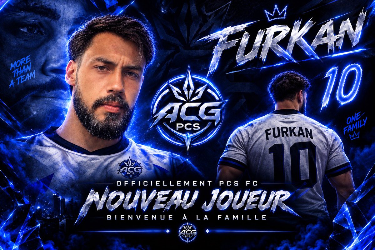 ACGPCS's tweet photo. ACG PCS FC

Plus besoin de le présenter.

@xFurkanBeast34 nous rejoint pour cet opus et comme à son habitude il saura bien alimenter nos attaquants.

Evine hoş geldin Furkan. https://t.co/LoH4axFhGw