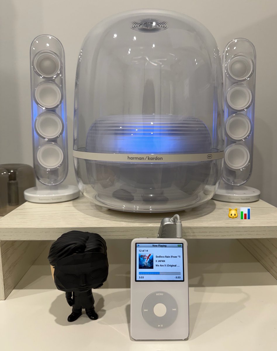 cattodata's tweet photo. สรุป iPod มาแล้ววว 🐱🎧🎵 
เห่อมาก ขาวสวยมาก สวยแบบตะโกน คุ้มค่าาา ความทรงจำวัยเด็กกลับมาทันที สินค้า apple คือ Software ดีมาก ไม่เปลี่ยนเลย 

ตอนแรกซื้อ mp3 สไตล์ iPod มาละ ฟีลได้แต่เทียบไม่ได้เลย 5555 ลำบากตรงใช้ Bluetooth ไม่ได้ต้องเสียบสายแต่ไปซื้ออุปกรณ์เพิ่มมาละ สบายย 

#iPod #apple