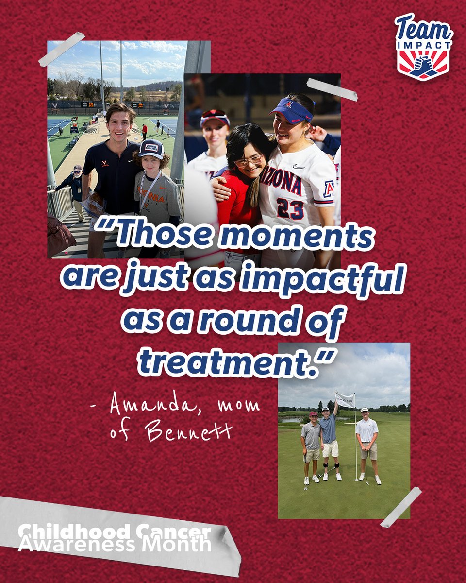 GoTeamIMPACT's tweet photo. Childhood cancer is more than a diagnosis, and recovery often means more than completing treatments.

As Childhood Cancer Awareness Month comes to a close, we reflect on the healing that takes place outside of the hospital.

📝: https://t.co/hp1ZgG64w1

#AllInAllTogether https://t.co/GqR4w02ult