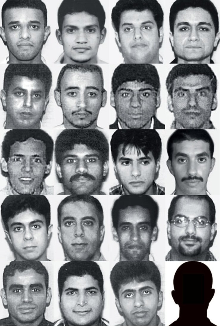 lanarobson190's tweet photo. 🇺🇲
@FBI @FBIDirectorKash @TheJusticeDept
#FBI #FBIINVESTIGATION
September 11, 2001 Twin Tower
🔍
#OsamabinLaden #BinLaden
#Flight11 #September11 #WorldTradeCenter #NeverForget
#WorldTradeCenter #TwinTower #worldtradecenter911 #911Memorial
🗽
Mome and photos of the terrorists of September 11, 2001
Atta was quickly identified as the leader of the September 11 attacks.
The nineteen hijackers who were aboard, from left to right, American Airlines Flight 11, American Airlines Flight 77, United Airlines Flight 93, and United Airlines Flight 175.
"Osama bin Laden"
1 ● Mohammed Atta
2 ● Hamza al Ghamdi
3 ● Ahmed al Ghamdi
4 ● Satam al Suqami
5 ● Khairullah Khairkhwa
6 ● Mohammad Hasan Akhund
7 ● Ahmed al Nami
8 ● Ahmad al Haznawi
9 ● Saeed al Ghamdi
10 ● Ziad Jarrah
11 ● Salem al Hazmi
12 ● Majed Moqed
13 ● Khalid al Mihdhar
14 ● Nawaf al Hazmi
15 ● Hani Hanjour
16 ● Mohand al Shehri
17 ● Fayez Banihammad
18 ● Marwan al Shehhi
19 ● Abdulaziz al Omari
⚠️
The terrorists attacks of September 11, 2001, took the lives of nearly 3,000 people that morning and have claimed many more since.
● This graphic shows the route of American Airlines Flight 11 on the morning of September 11, 2001. The Boeing 767 departed from Boston Logan International Airport and was headed toward Los Angeles before it was hijacked and diverted toward New York City.
● The map traces the flight’s path from Massachusetts toward New York, while the lower section identifies the five men investigators determined were the hijackers aboard the aircraft. Flight 11 ultimately struck the North Tower of the World Trade Center at 8:46 a.m.
● Today, the route is remembered as one of the earliest and most consequential moments of September 11. Behind the map and statistics were 92 people aboard Flight 11, each with their own families, lives, and stories.
● 9/11 ultimately led to significant changes in counterterrorism measures in the United States and around the world. Within minutes of the attacks, FBI officials activated the Strategic Incident Operations Center at FBI headquarters in Washington, D.C., and by the end of the day, the FBI had established three command posts — one for each attack location.
● In addition to supporting our partners in rescue and recovery efforts, the FBI also launched an investigation into the terrorist attacks. Codenamed PENTTBOM (short for Pennsylvania, Pentagon, and Twin Towers Bombing), the investigation was the largest ever undertaken by the FBI, with more than 4,000 special agents and 3,000 administrative staff assisting in the recovery and subsequent investigation. Within hours, the FBI began identifying the 19 terrorists responsible for the attacks.
● During the investigation, agents across the country interviewed thousands of witnesses and sources and tracked down more than half a million leads worldwide, and the FBI collected and processed more than 150,000 pieces of evidence.
● This piece of steel belongs to one of the eight buildings that made up the World Trade Center. Possibly it came from an elevator or subway track. It represents just a small portion of the 180 million tons of debris collected from Ground Zero after 9/11. The FBI received steel from the Port Authority of New York and New Jersey in 2010.