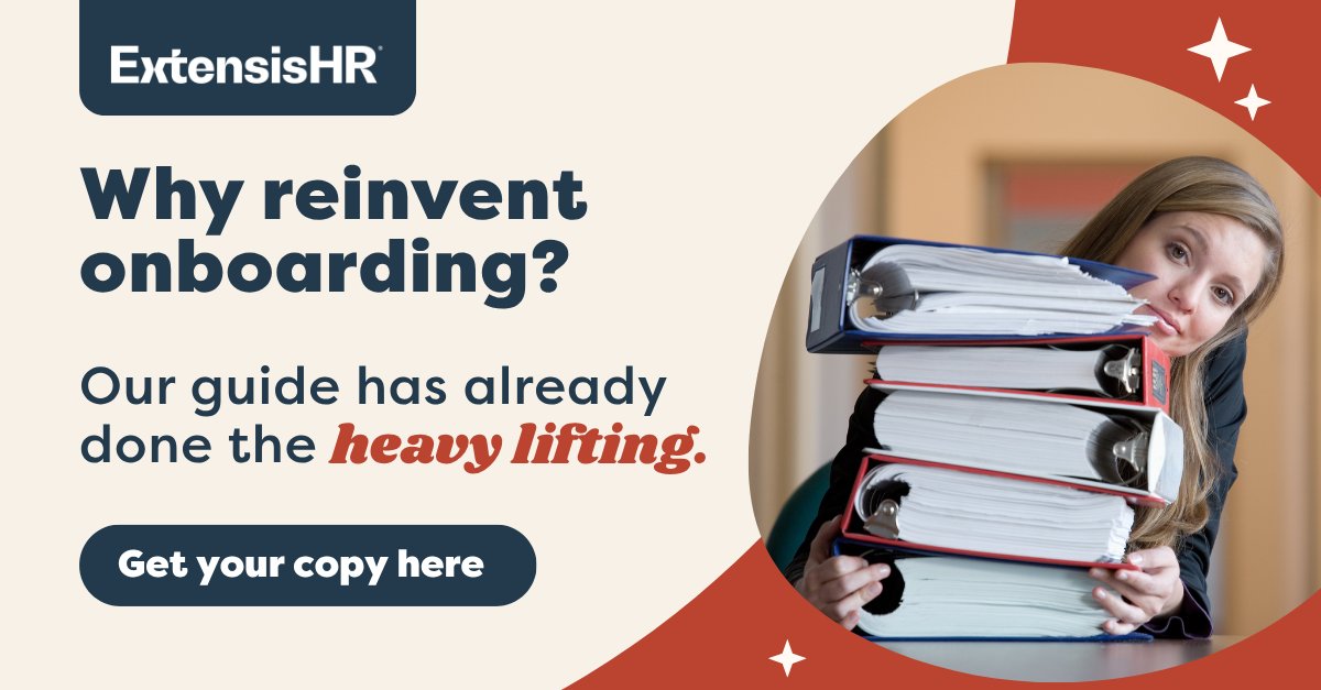 ExtensisHR's tweet photo. Building an onboarding program doesn't mean creating every document yourself.

We've bundled some of our favorite resources into one guide, including:
✔️ Pre-boarding checklist
✔️ First-day agenda
✔️ 30-60-90-day plan
✔️ Welcome templates

Get yours here: https://t.co/e2VVIdqFwu https://t.co/5lHuRj1LkV