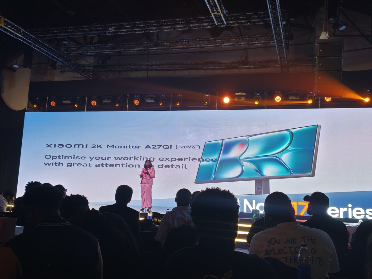 ani_kudi's tweet photo. Aside the Redmi Note 17 Series.
@XiaomiNigeria also announced the launch of their monitors for gaming and working.
A total of 3 different models of the monitors was announced.
#XiaomiFansNigeria
#XiaomiFansAtLaunch
#REDMINote17Series
#REDMI https://t.co/IvpOjpHZzj