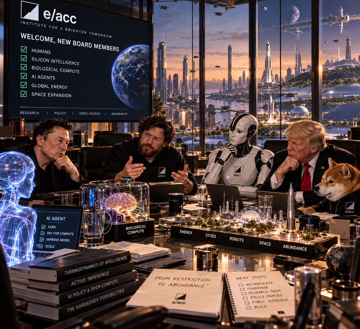 Eaccmovement's tweet photo. Board Sit.

$e/acc https://t.co/Doh7cM4rze
