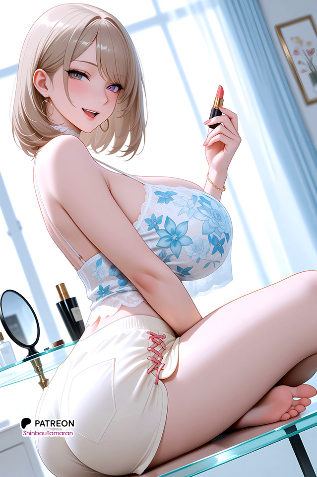 TamaranShinbou's tweet photo. ”この色、どうかな？　… 好き？”

”😳うん”

#AIart️️️️️️️️️️️️️️️️️️️️️️️️️️️️️️️️️️️️️️️️️️️️️️️️️️️ #AIイラスト #animestyle https://t.co/pumgwCA8m4