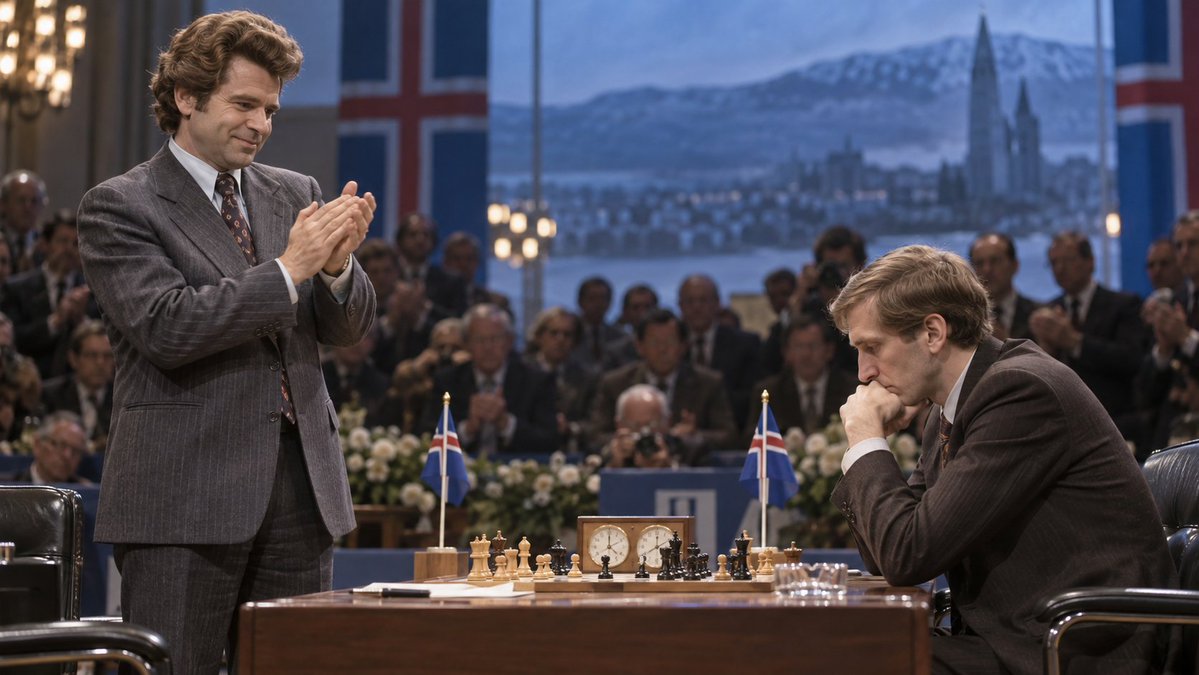 chessclubICC's tweet photo. Game 6 of the 1972 World Championship became one of Bobby Fischer’s most admired victories.

International Master Anthony Saidy described it as “a symphony of placid beauty”, a perfect phrase for the precision and quiet control of Fischer’s play.
When the game ended, Boris Spassky did something extraordinary: he stood up and applauded his opponent.

Play through the game move by move and see why this victory earned more than just a point.

https://t.co/g6kQekxWfp