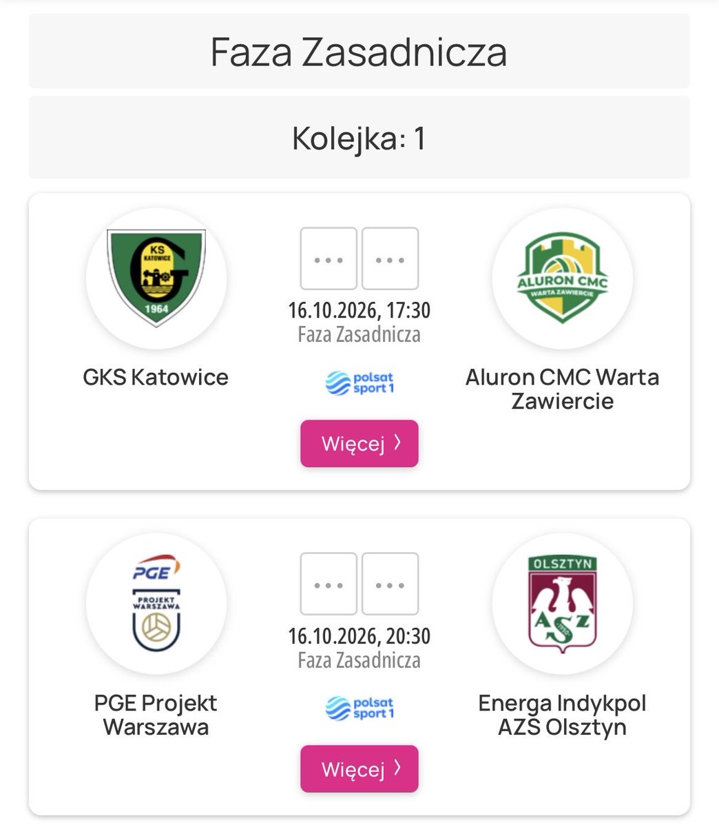 czywartobylo's tweet photo. już są pierwsze daty i godziny plusligowych spotkań ❤️❤️❤️❤️
WE ARE SOOOO BACK https://t.co/zYpSSLoae3