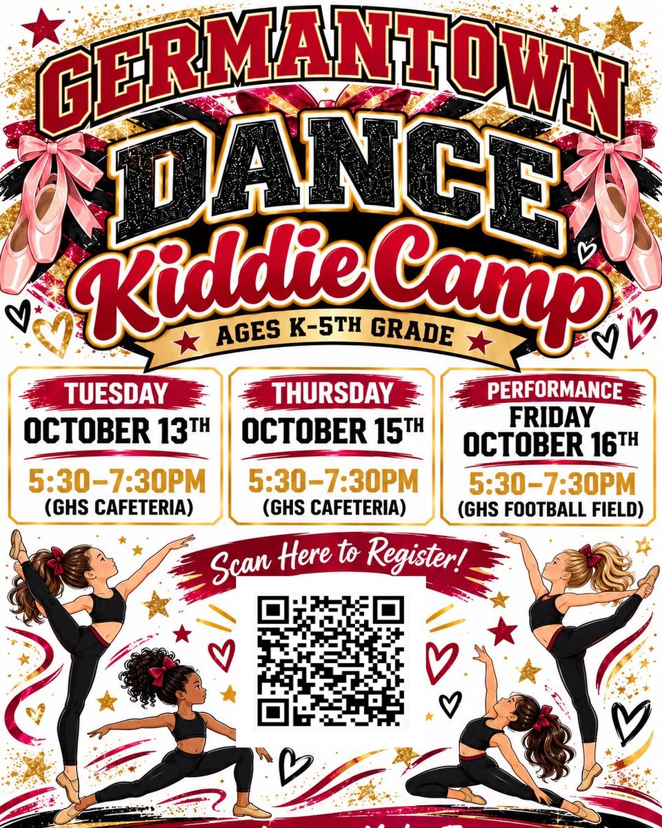 GHSMavericks's tweet photo. Dance Kiddie Camp is coming up! Sign up through the link below!
https://t.co/KgR5uxIf45 https://t.co/CCq8aRFklU