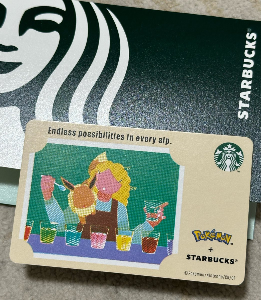 plusA_katsu's tweet photo. スタバのポケモンコラボ！！
スタバカード可愛くてコンプしてしまった😆

#スタバ
#ポケモン
#コーヒーコネクション
#ピカチュウ
#イーブイ https://t.co/y2SMRXRLMd