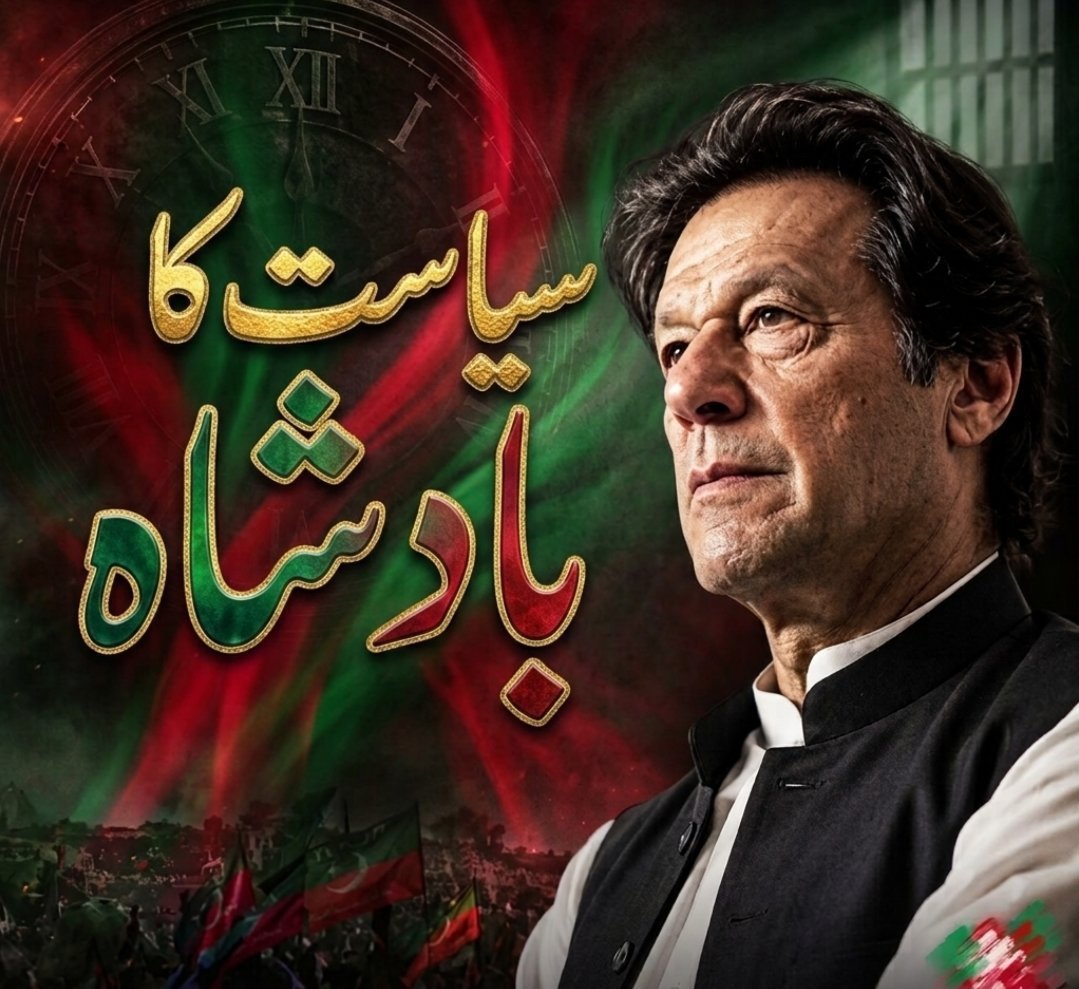 guriyaqadi1548's tweet photo. سیاست کا بادشاہ 
نام ہے عمران احمد خان نیازی  #اکتوبر4_آغاز_مزاحمت https://t.co/lsMQPsUdl9