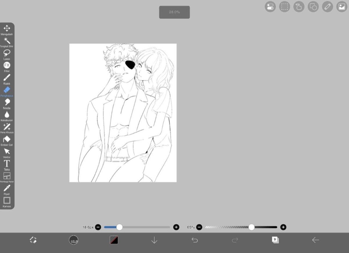 AuremoonStudio1's tweet photo. Okay but Melo &amp; Ellie??? HELLOOOO 😭😭

I had way too much fun drawing this commissionnn
They’re adorableeee >3<
#WIPㅤ 
#coupleStyle https://t.co/0kqJlpnSse