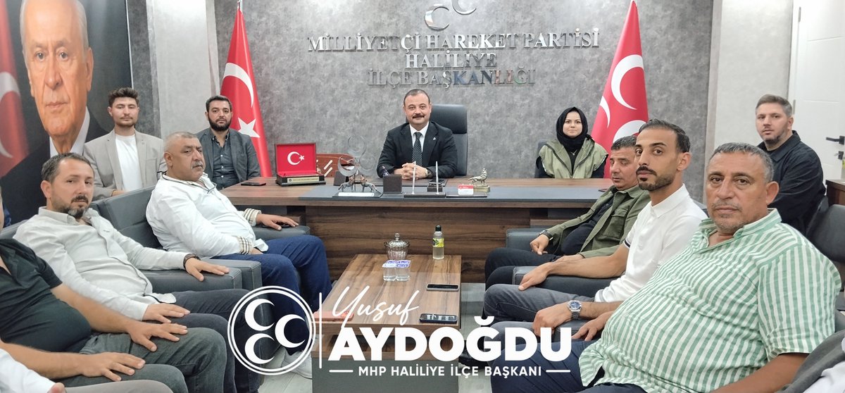 MHPhaliliyeurfa's tweet photo. İlçe Başkanımız Sn. Yusuf Aydoğdu başkanlığında, Yönetim Kurulu toplantımızı gerçekleştirdik. Saha ve teşkilat çalışmalarımızı hayırlara vesile olsun.
@MHP_Bilgi
@dbdevletbahceli 
@Sanliurfa_MHP 
@eczosmanmutlu 
@yusufaydogduu 
@HaliliyeKACEP 
#mhp #şanlıurfa #haliliye #ankara https://t.co/gSXDqLiH8h