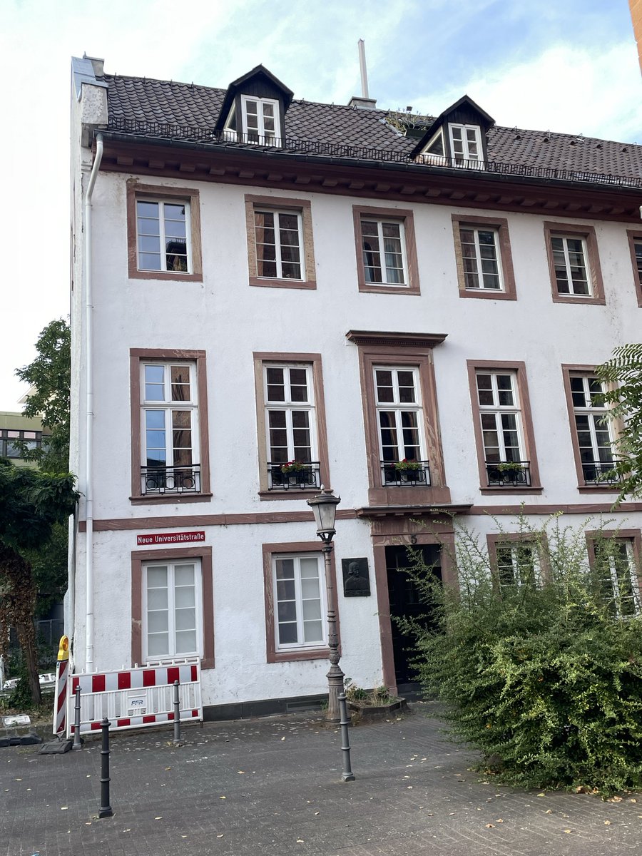 andrea_wulf's tweet photo. When in Mainz, one has to see George Forster’s house #TheTraveller #DerReisende https://t.co/YIfxpabON2