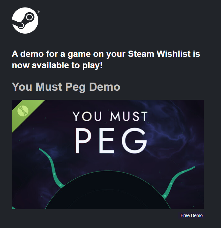 Wario64's tweet photo. You Must Peg demo up on Steam https://t.co/QhqfVdlFVl https://t.co/a5bDeveeBl