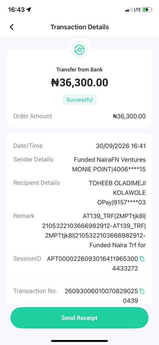 KolawoleTohee20's tweet photo. Getting Second Payout From @FundedNair8 Again Today . 
Fucking Happy . 
God bless @Dexterity_001 https://t.co/uGudcVlG4E