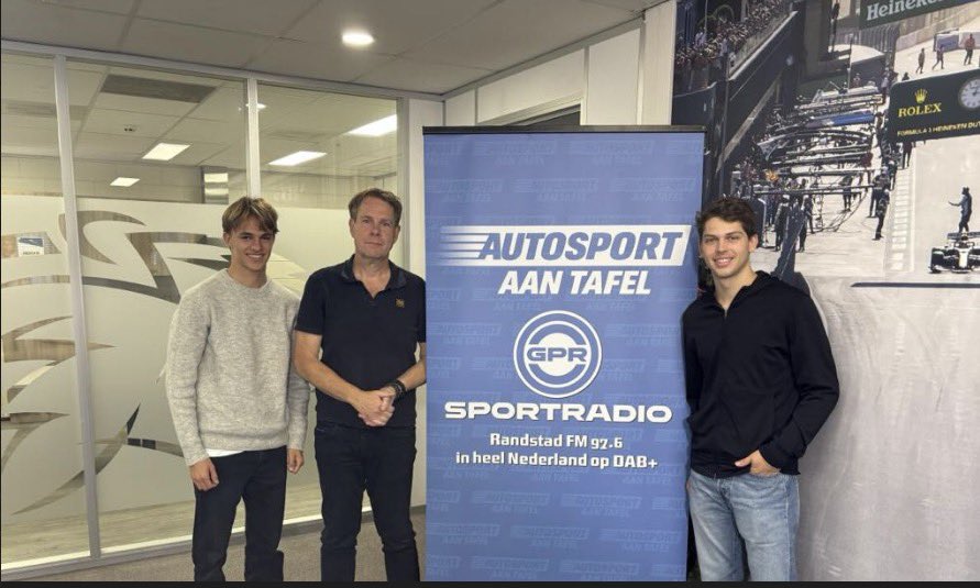 rickwinkelman's tweet photo. Een nieuwe aflevering van de @grandprixradio podcast ‘Autosport Aan Tafel’, deze keer met René Lammers en Laurens van Hoepen.
https://t.co/2BiR7TpH1M https://t.co/F2EsnUTlZq