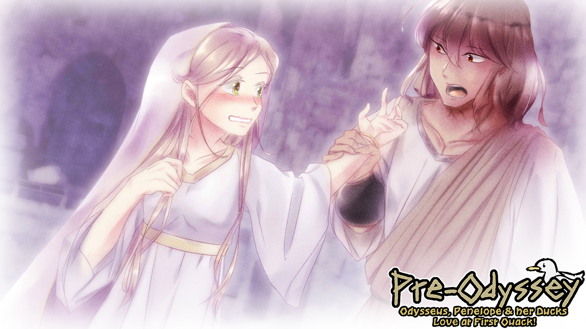 NeoclassicGames's tweet photo. DESCRIBE YOUR GAME IN ONE SENTENCE 👀

"Romance Odysseus 😍, the King of Ithaca... before he takes 10 years to find his way home. 🗡️👑" https://t.co/UK7Pxf8m6O