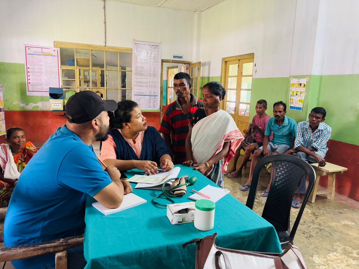 NHMSonitpur's tweet photo. Bringing Healthcare Closer to the Community lSapoi TE l under Dhekiajuli BPHCl Sonitpur lMMU team
The camp provided general health check-ups, health screening, medical consultations, necessary treatment, and health education.  @MoHFW_INDIA @TheAshokSinghal @nhm_assam @DCSonitpur https://t.co/98YBLHPMCr