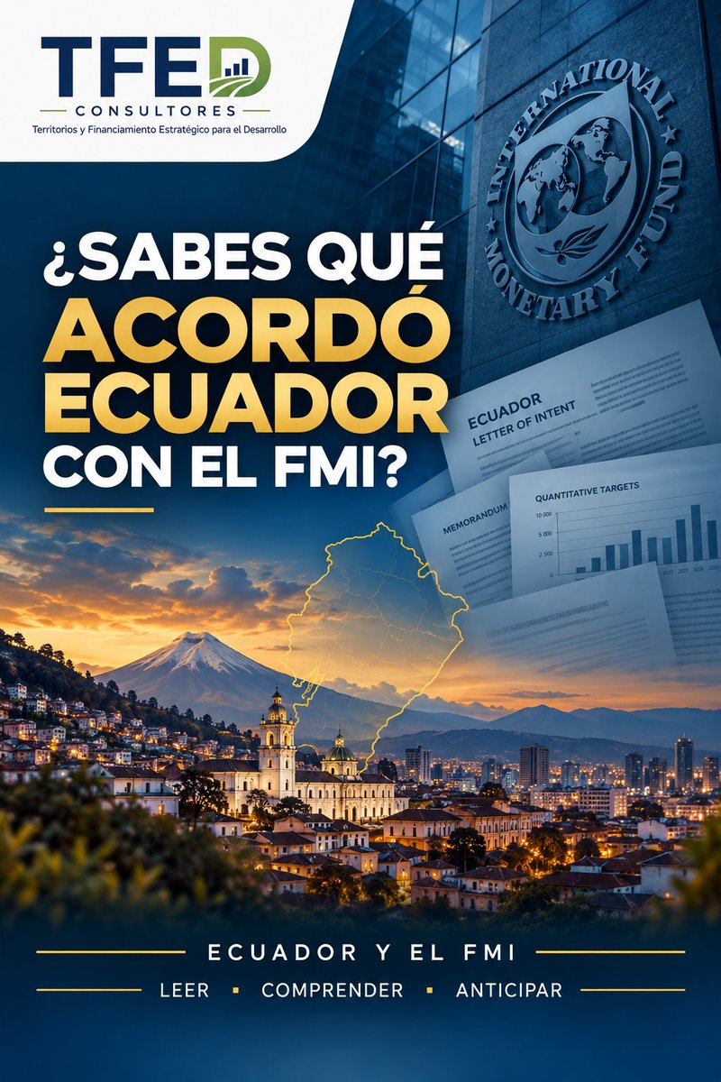 tfedconsultor's tweet photo. #Ecuador #Taller #FelizMiercoles
 ¿Sabes qué acordó Ecuador con el FMI?Antes de opinar sobre un acuerdo, hay que conocerlo.
Más información del taller en el siguiente link 👇👇👇https://t.co/FLcylWS5Vs https://t.co/YhC8lZvldR