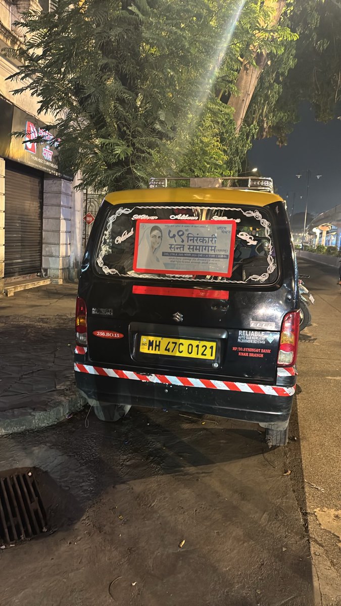 Raunaqbhargava1's tweet photo. This taxi is parked out my store since past 3 days and is real threats. Why is he parked here when this is not taxi parking. He also spoke very badly with my boy. He parks here every now and then and would disappear for 3-4 days. 
@TOIMumbai @MumbaiPolice https://t.co/IQlTXqoMOZ