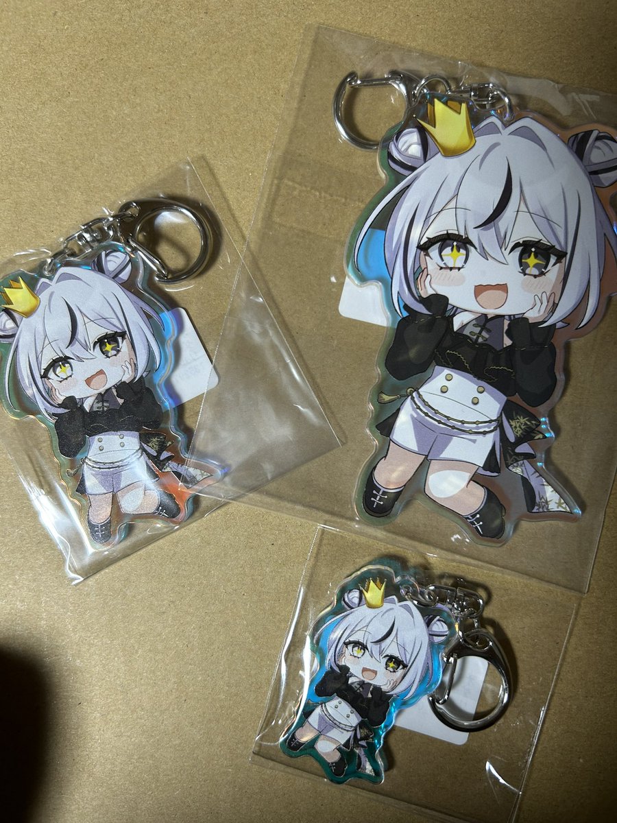 Toiro_panda429's tweet photo. そういえばアクキーも届きました🫶🐼 https://t.co/yuXJu8664e