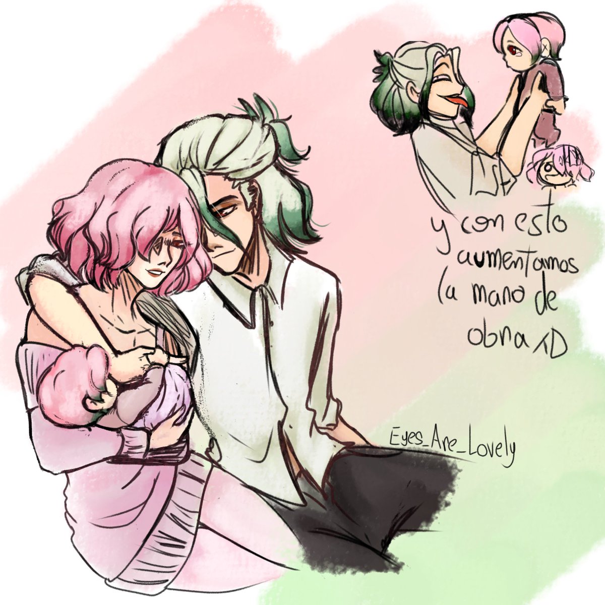 Eyes_Are_Lovely's tweet photo. SenLuna para el alma junto a su wawita
Padre ausente: trauma
Padre presente: Traumatismo
#drst #drstone #senluna #senkuishigami #luna https://t.co/GCnck3VeLW
