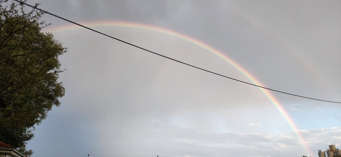 Sansar_Jack's tweet photo. Anlık #raindbow 🌈 https://t.co/podyQVDPo5