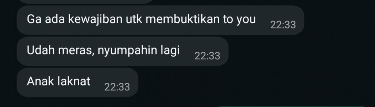 cintapistachio's tweet photo. ..... sepicles anjay. 

terus kalo gua anak laknat, lu ibu apa? https://t.co/Bo2eKXkxFr