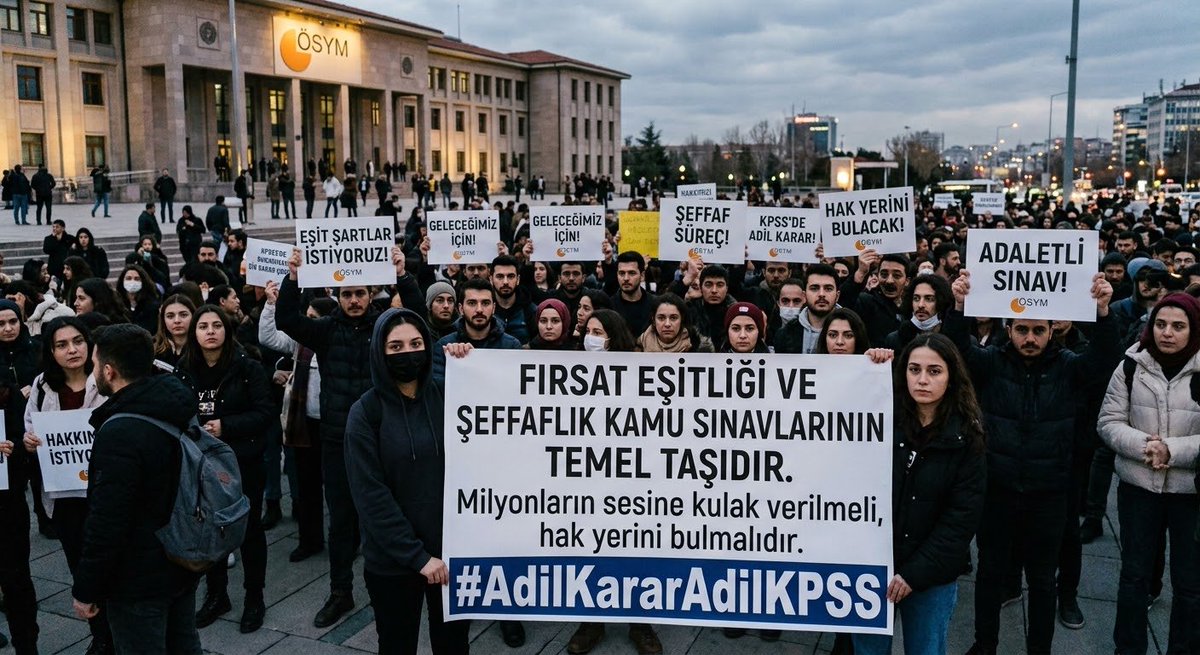 zeytin520's tweet photo. Fırsat eşitliği ve şeffaflık kamu sınavlarının temel taşıdır. Milyonların sesine kulak verilmeli, hak yerini bulmalıdır.  AdilKararAdilKPSS https://t.co/hUyFWlGq63