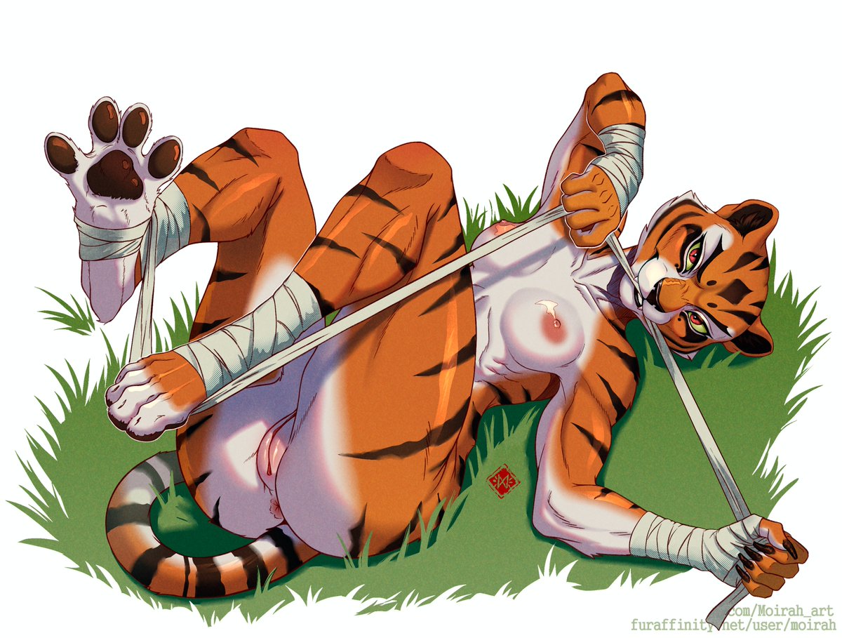Moirah_art's tweet photo. Tigress https://t.co/t9OssCd6iL