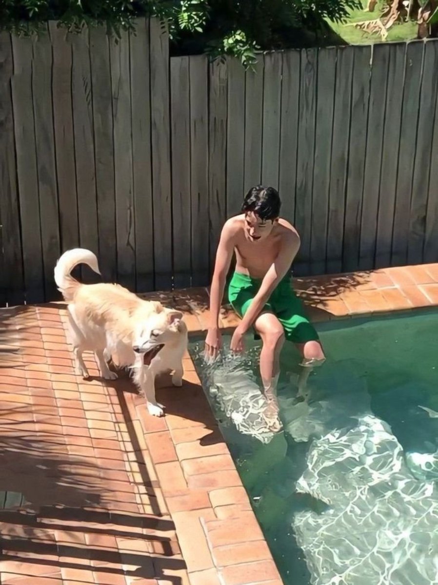 jakeyclub's tweet photo. remember when #jake shared the story of how they got layla 🥹

🦮: when we first got layla, it was something that was decided at once. my mom’s friend, i’m not really sure the relation but someone we knew had to move but the place was in new zealand and that person had a lot of dogs and unfortunately they couldn’t bring all the dogs. so they wanted to give layla to a good person.
🦮: i still remember that person as i’ve mentioned before he left it on a post it, layla’s name, how old she was, it was written in english. there was this once sentence it said “please play this song ‘Layla’ by eric clapton to layla.” eric clapton had a popular song called Layla, he really wanted us to let layla hear that song so it left a deep impression on me.