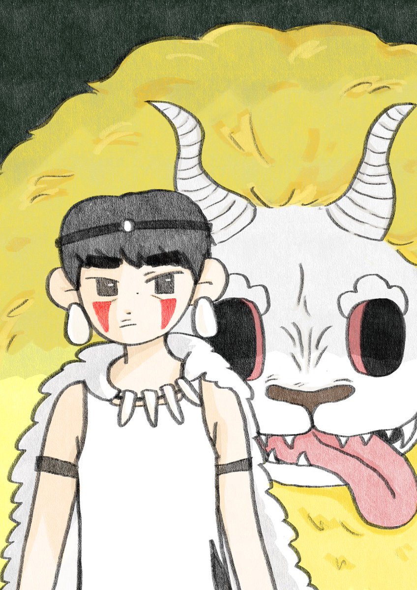 Bbini_DajoA's tweet photo. 띵노노케 히메(?) with 데츠카요👹 https://t.co/Pwf110BX50