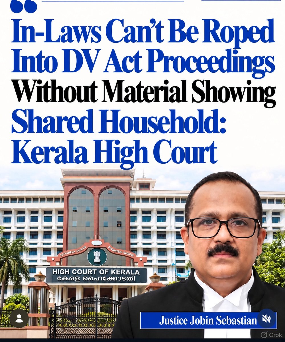 SamSiff's tweet photo. Are lower court judges educated enough to understand basic legal points?

Most of them act like dumbos, issuing notices to in-laws and distant relatives without even properly reading the petition or conducting the basic scrutiny required in PWDVA cases.

They mechanically drag entire families into litigation.

And for such gross misuse of judicial power?

No penalty whatsoever. No accountability. No consequences.