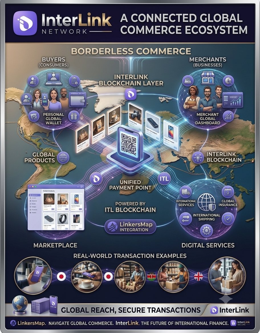 rao_tammin25602's tweet photo. LinkersMap brings the commerce layer into the InterLink ecosystem.
Users can discover products, connect with merchants, buy and sell goods, and use ITL within the marketplace vision.
#InterLink #ITLG #ITL #LinkersMap #Ecommerce #GlobalCommerce https://t.co/7oSSdsxA3K