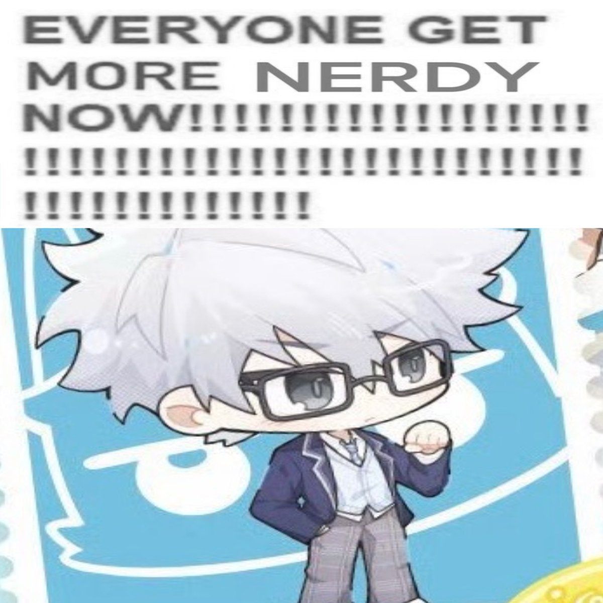 meowshis's tweet photo. In the anime club, the small cat keychain and pins on his bag, the cosplay photo behind him, the standee on the shelf, the photos of the trio, the forget-me-nots, the tablecloth pattern resembling a clock, the glasses.. I'd sacrifice an oomf to just stare at this Lu Guang. https://t.co/6wE7TKTdg1