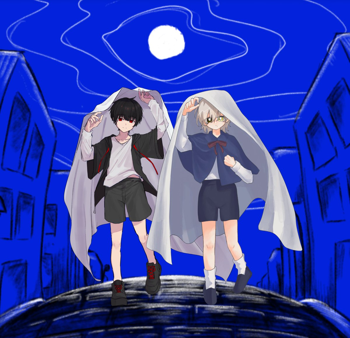 pur130's tweet photo. 2026/9/24 ~ 30
CoC┊おばけのまち
　↳ イザナミの棺 継続②

┊KPC / PC
　二反背律 / レイさん
┊PC / PL
　九十九烏兔 / しろ

┊END【 ふたり 】にてシナリオクリア

　「 二反背？ 」 https://t.co/eGTFEROg4t