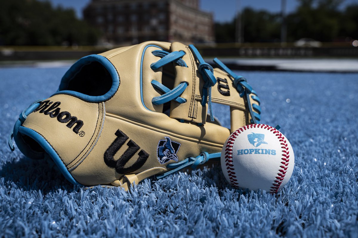 JHUBaseball's tweet photo. iced out 🧊

@wilsonballglove @DeMarini 
#GoHop https://t.co/9gHHV7Dpvl
