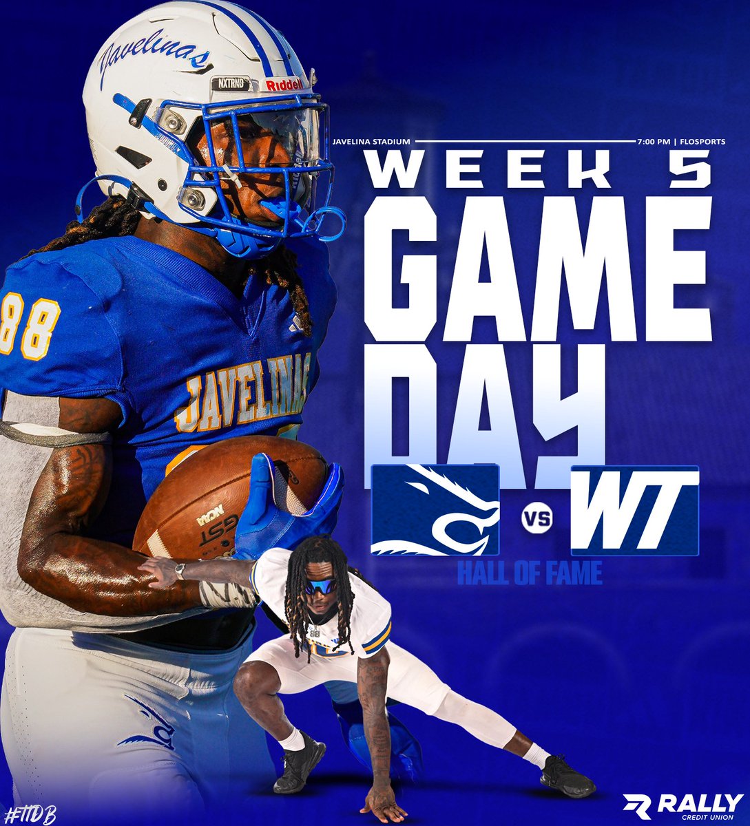 JavelinaFB's tweet photo. 🔙 on our turf!

📺:https://t.co/fRB2TQcFOp
📊:https://t.co/H7xMuj5gn3

#GoJavelinas #TTDB https://t.co/7kGxTG0Lc0