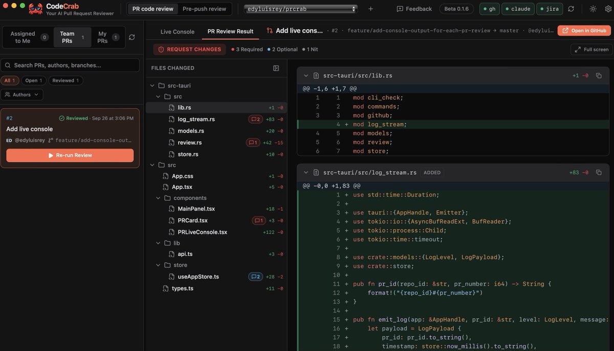 edyluisrey's tweet photo. ¿Tus PR reviews toman demasiado tiempo? 

Este artículo de CodeCrab explica cómo hacer code reviews más rápidas y efectivas sin sacrificar calidad.

🔗 https://t.co/5Ic4X2XxjO

#CodeReview #PullRequest #DevTips https://t.co/xaOrNJdEY6