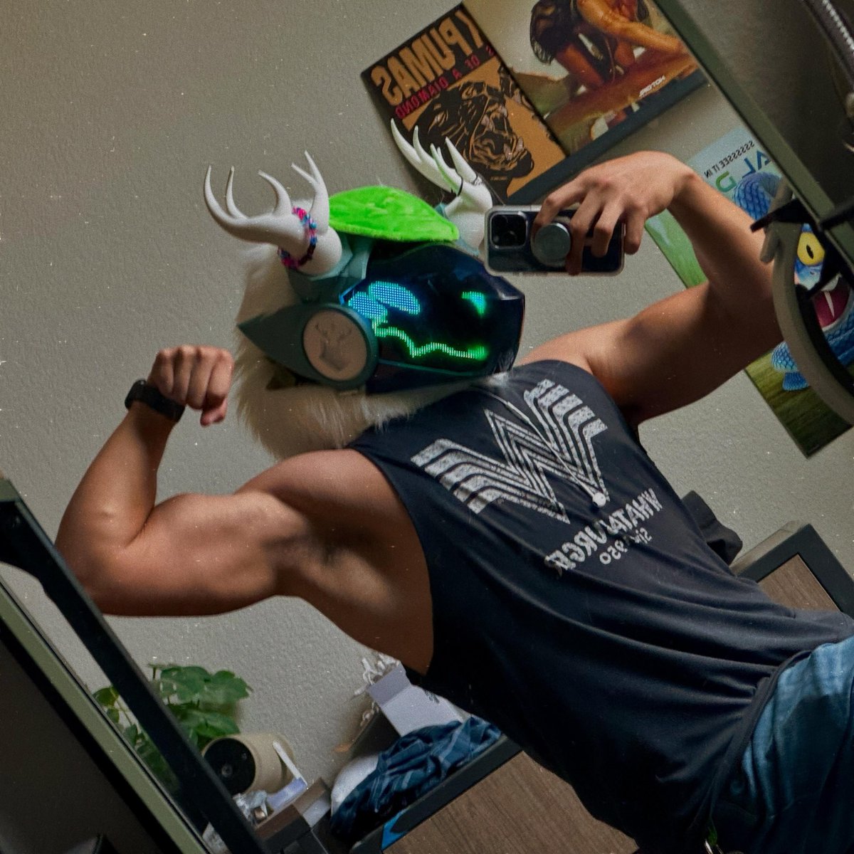 foxy_deer_fella's tweet photo. Protogen pits https://t.co/2XmWlLuWsj