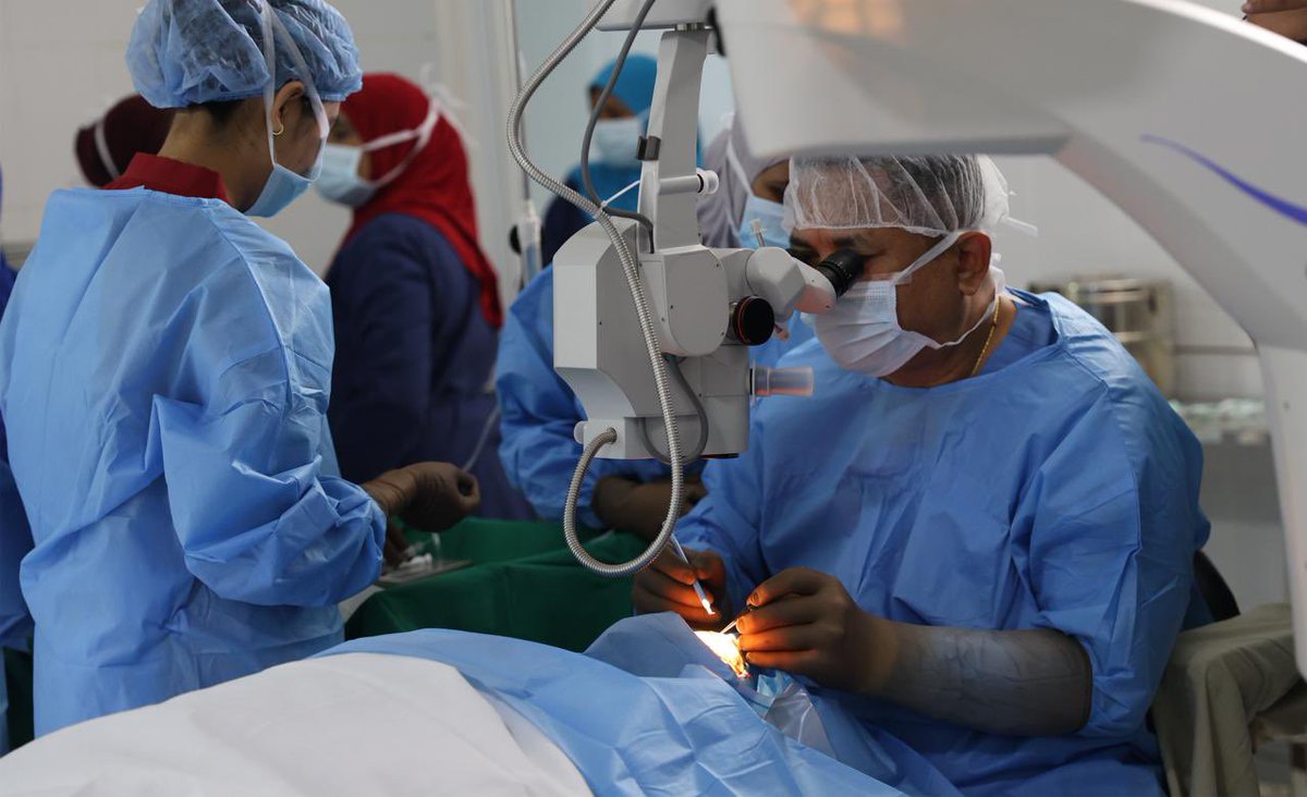 AgedCareMv's tweet photo. Promoting Quality of Life through Improved Vision:
With generous financial support from Atmosphere Foundation &amp; in collaboration with EyeCare,we provided much-needed cataract surgery to the people of Thinadhoo City,at Dr.Abdul Samad Memorial Hosptal.
@MoHmv @EyecareMaldives https://t.co/HI1MW8WPhV