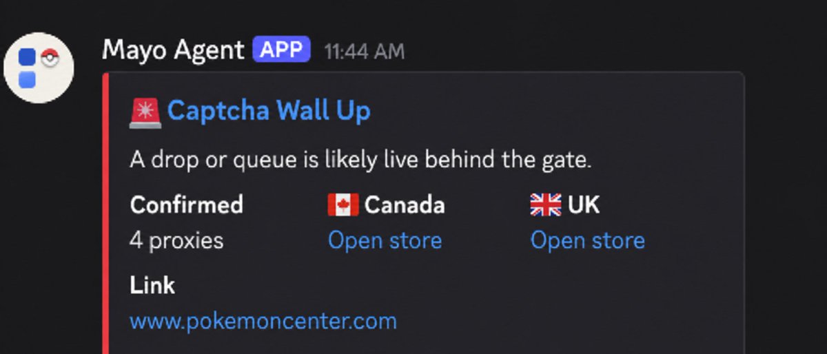 pokecenter_mayo's tweet photo. 🚨 POKEMON CENTER QUEUE JUST WENT LIVE

What time did your restock server ping at?

Pokemayo notoriously has the FASTEST POKEMON CENTER MONITOR

we beat out every TCG server again today https://t.co/925bxwdrgx