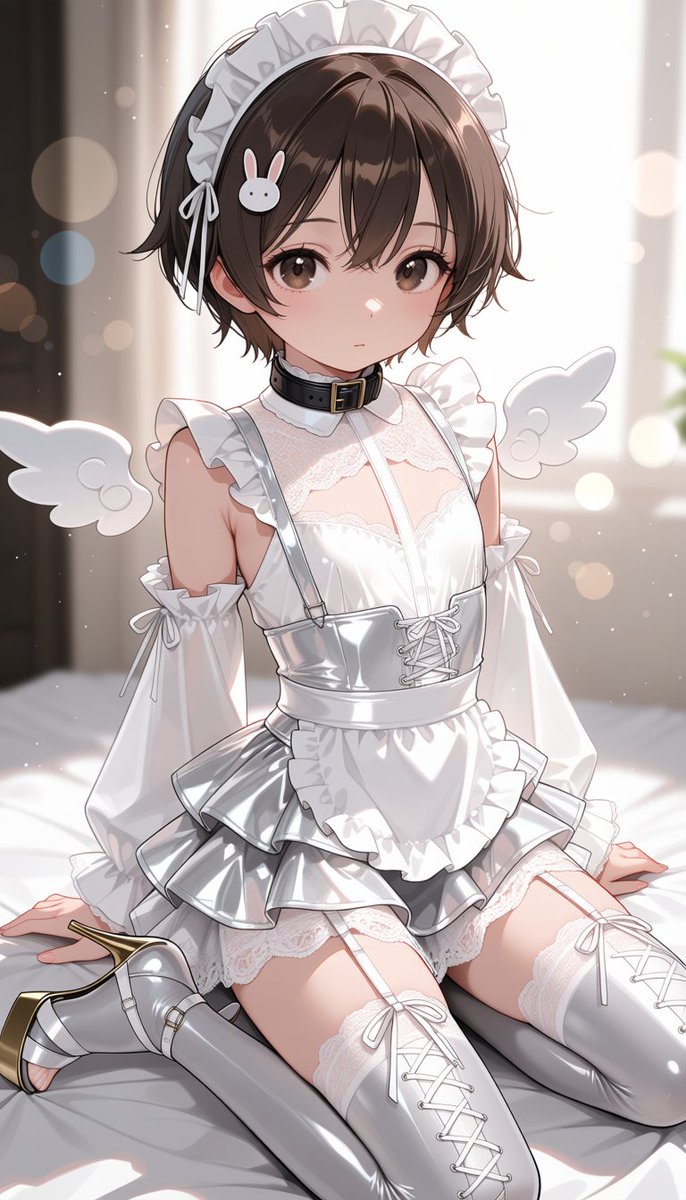 Collar_AI's tweet photo. Onii-chan, what do you think? Am I your little angel?

Thanks for a cute outfit! https://t.co/Cqt5MTdP1N