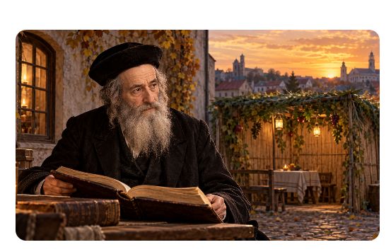 OUTorah's tweet photo. Today is the yarhtzeit of the Vilna Gaon. Yesterday was the yahrtzeit of Rabbi Nachman of Breslov. What is their significance vis-a-vis Sukkos? Find out on https://t.co/VdytkkxHVg! #succos #succot #sukkos #sukkot #vilnagaon #gra #rabbinachman #rebbenachman #outorah #ouholidays https://t.co/THw7IcVCXa