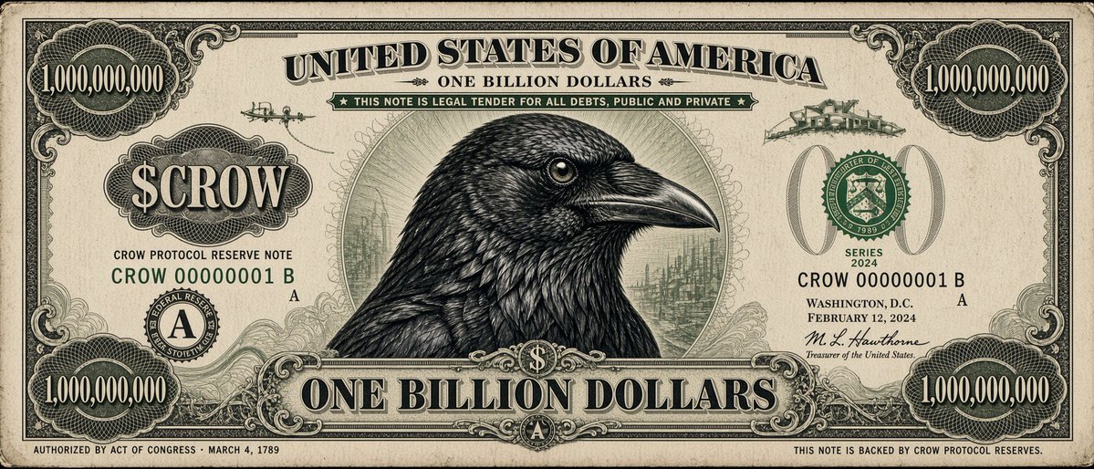 NotMetr000's tweet photo. Less than 24 hours until $CROW.

Holders will hold. 

We’re running this to millions not another empty promise.

Crowdon is actually different.

Vamps already being made and the coin isn’t even out yet 😭

https://t.co/lWAk1ogR2P https://t.co/ex2zlVOfm9 @LegendOfCrows https://t.co/u7uE5FDk4s