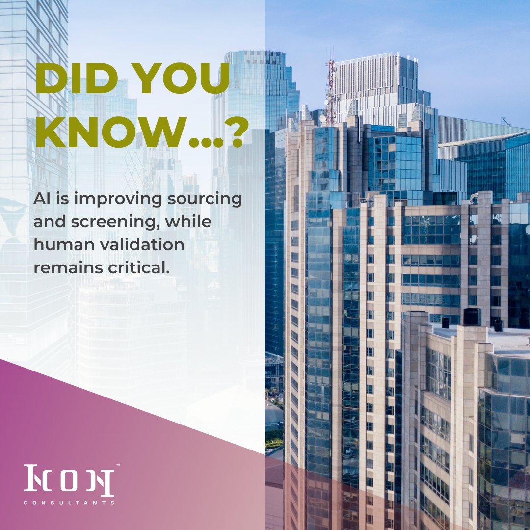 WorkWithIcon's tweet photo. AI can find the candidate. But can it determine the right one?
AI is improving sourcing and screening, while human validation remains critical. The future of recruiting is combining technology with human judgment.

Read more on the ICON blog: https://t.co/5ptB94t61X https://t.co/rJHhmnPpQF