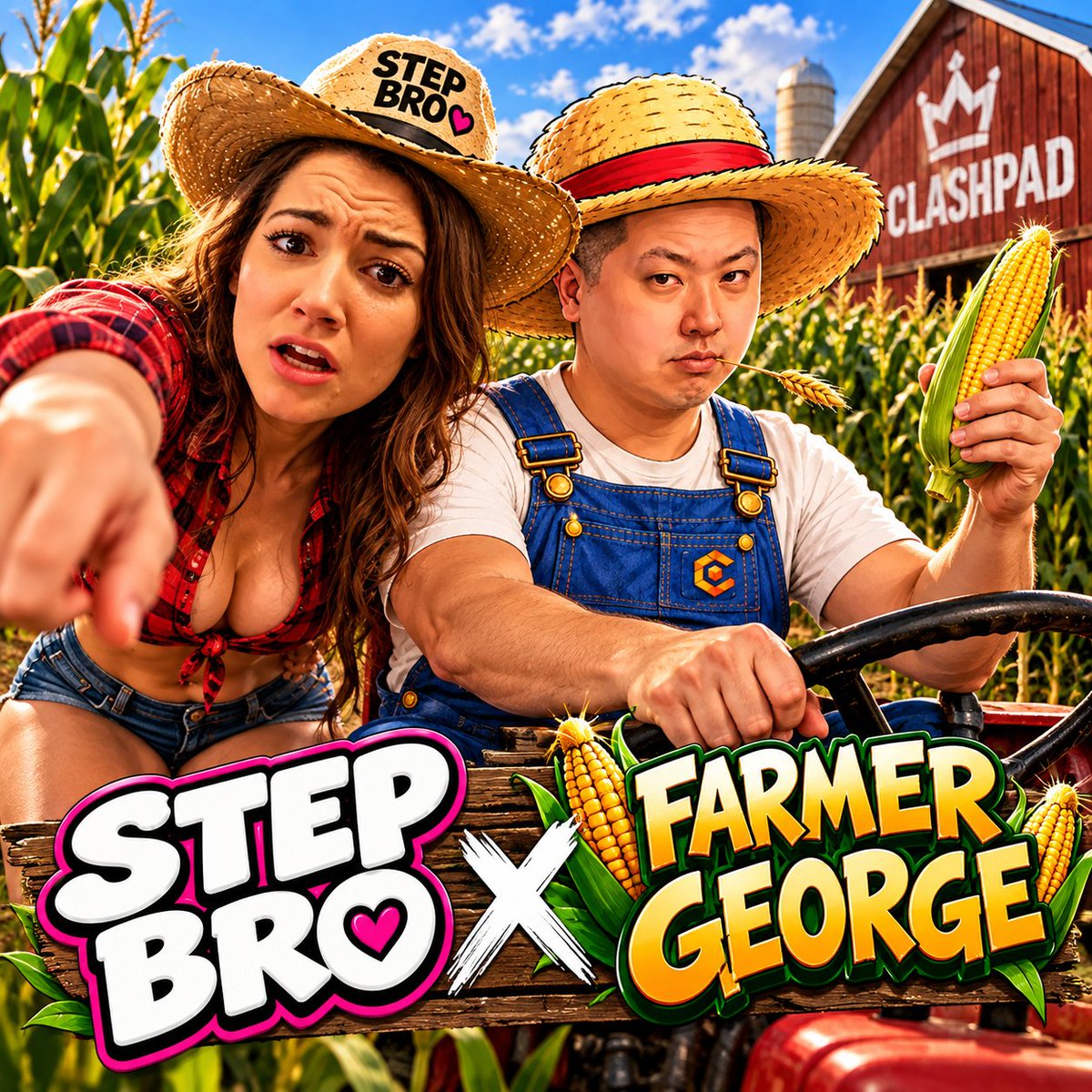 EricOnChain__'s tweet photo. “What are you doing, Step Bro?” 😳
“Planting bags.” 🌽📈
$BRO x $CROP
@ClashPadFun  harvest season is here. 🚜
Visit the Clash Acres and search for your next project. 👀🌱
Plant. Discover. Grow. 📈 https://t.co/vDpgYxZN0A