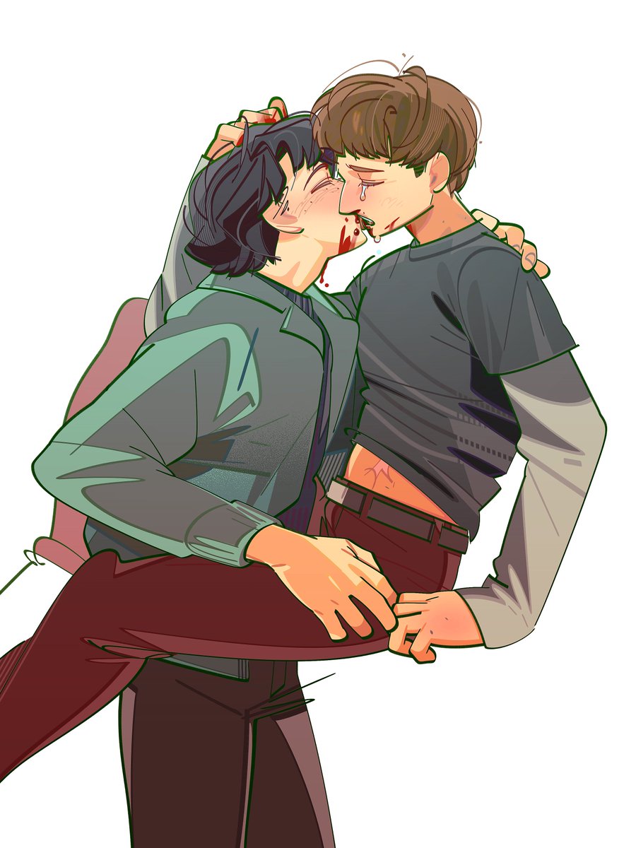 JustMcBaoBao's tweet photo. Mike licked it all because he’s greedy af #byler https://t.co/leih5Ozxdw