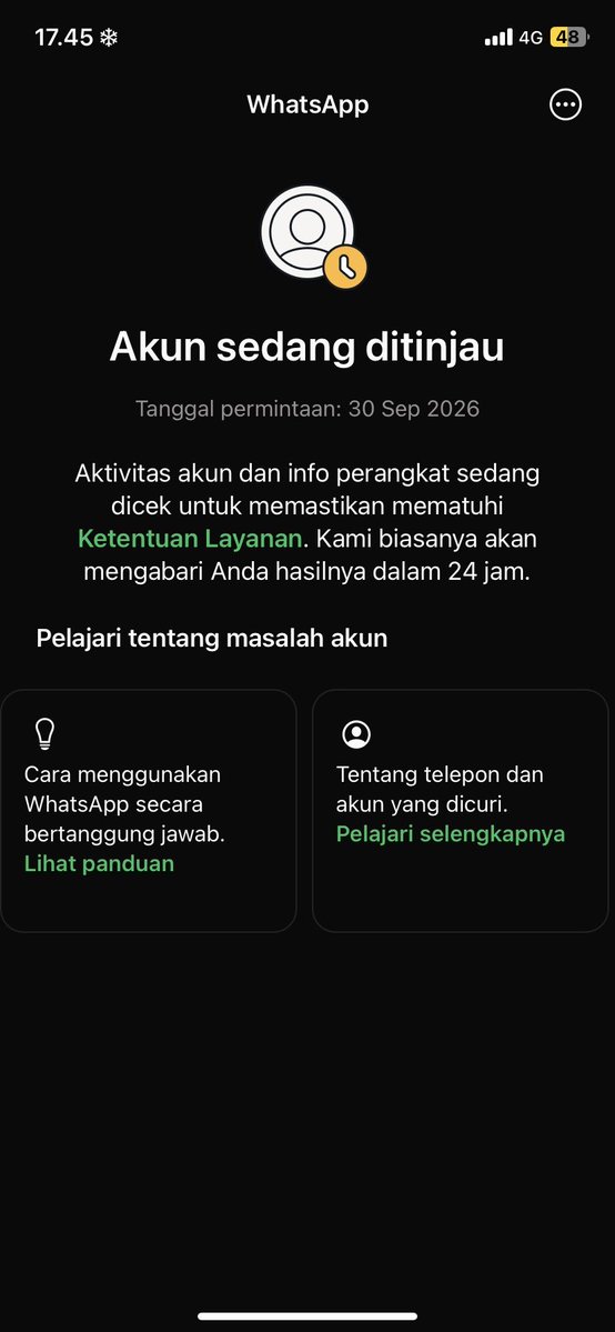 IndahLestaaa's tweet photo. Ya allah ini kenapa whatsapp terkeluar sendiri tiba tiba 😭😭😭😭😭 https://t.co/45ekmBmDoQ